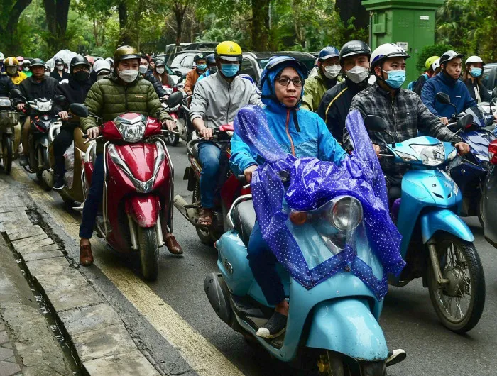 Dự báo ngày 19-2 tại Hà Nội sẽ mưa rét