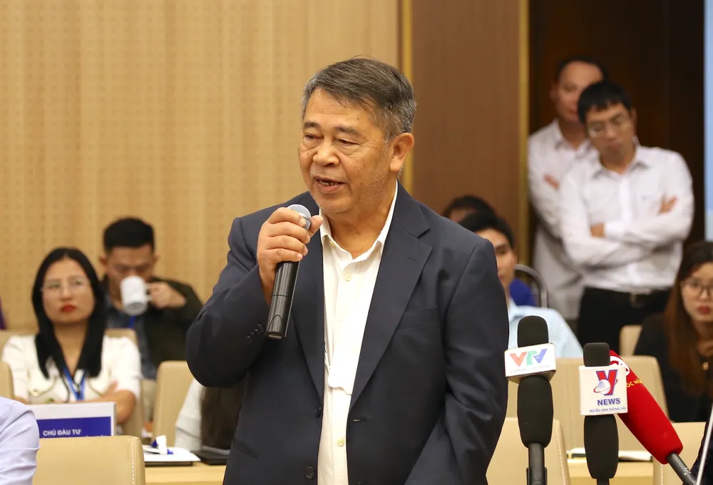 Chủ đầu tư điện tái tạo đến từ Thái Lan phát biểu tại hội nghị