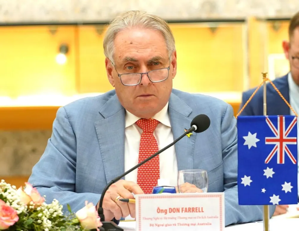 Bộ trưởng Bộ Thương mại và Du lịch Australia Bộ trưởng Bộ Thương mại và Du lịch Australia