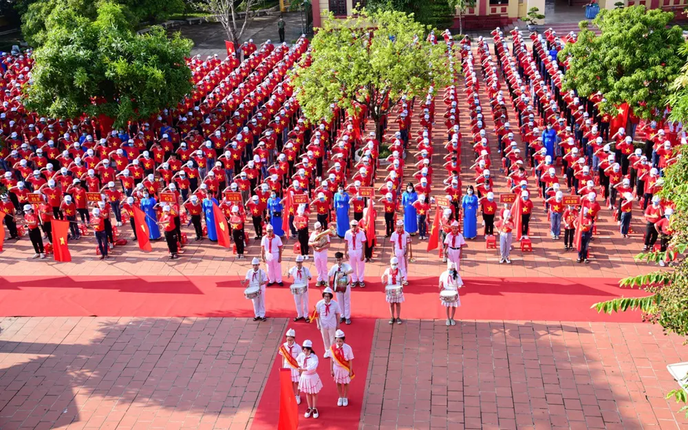 Khai giảng năm học mới, dự báo miền Bắc trời nắng, miền Nam có mưa. Ảnh: Theo Trung tâm Dự báo khí tượng - thủy văn quốc gia Khai giảng năm học mới, dự báo miền Bắc trời nắng, miền Nam có mưa. Ảnh: Theo Trung tâm Dự báo khí tượng - thủy văn quốc gia