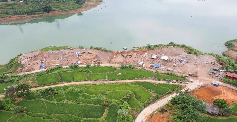 Khu tái định cư bản Nà Lếch - nơi an cư mới của 23 hộ dân Khu tái định cư bản Nà Lếch - nơi an cư mới của 23 hộ dân