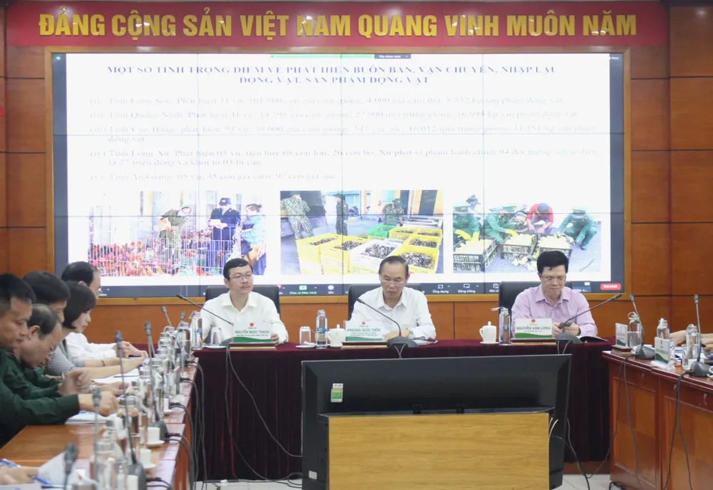 Hội nghị do Thứ trưởng Bộ NN-PTNT Phùng Đức Tiến chủ trì