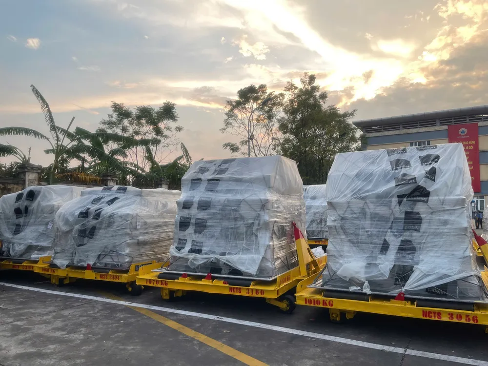The third shipment from AHA Center is sent to Lao Cai Province.