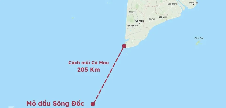 Ứng phó kịp thời sự cố cháy giàn khoan tại mỏ Sông Đốc