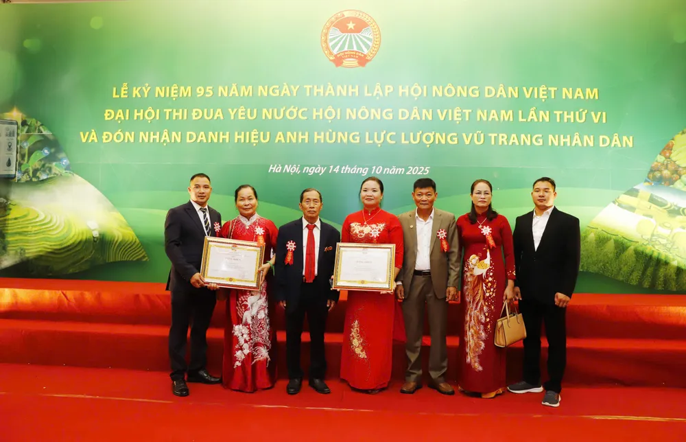 Trao tặng bằng khen cho những cá nhân, tập thể xuất sắc