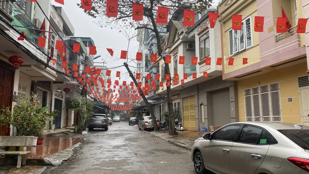 Sáng 22-2, mưa xuân ở tỉnh Phú Thọ. Ảnh: PHÚC HẬU