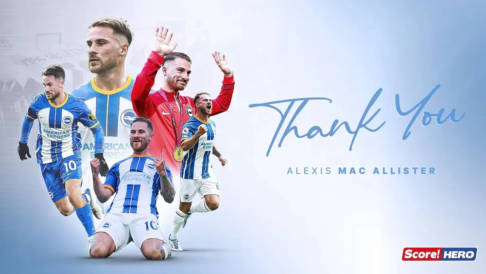 Mac Allister rất hiệu quả trong màu áo Brighton