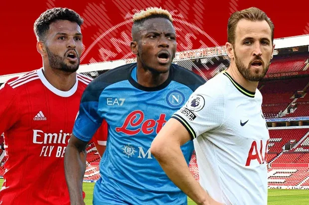 Ramos, Victor Osimhen, Harry Kane đang là các mục tiêu chuyển nhượng của Man.United Ramos, Victor Osimhen, Harry Kane đang là các mục tiêu chuyển nhượng của Man.United
