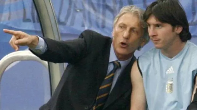 HLV Pekerman, người từng 3 lần vô địch U20 World Cup và là thầy của nhiều siêu sao Argentina cũng như HLV của các đội Argentina, Clombia, Venezuela