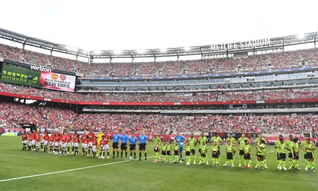 Trận Arsenal - Man.United trên sân MetLife
