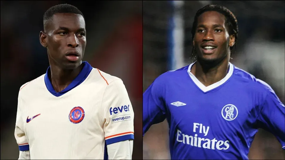 50 trận đầu tiên của Nicolas Jackson ở Chelsea có thể so với Didier Drogba?