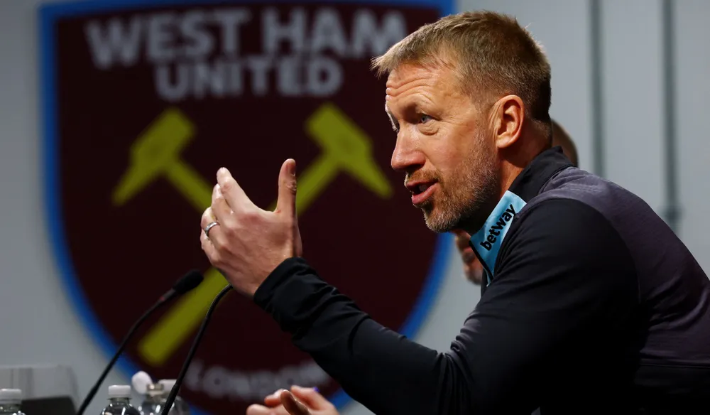 Liverpool vs West Ham: Sự chật vật của Graham Potter tại West Ham