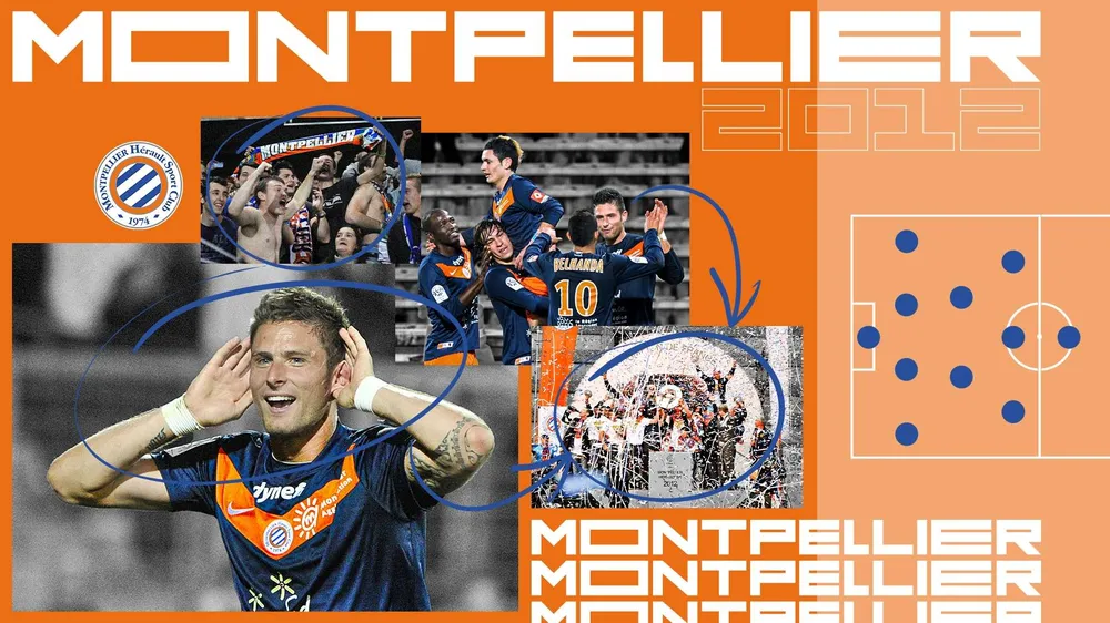 Montpellier, đội bóng chính thức xuống hạng Ligue 2, là một trong số nhiều câu lạc bộ Pháp có nguy cơ phá sản trước khi mùa giải kết thúc. Ảnh: Clement Mahoudeau/AFP/Getty Images