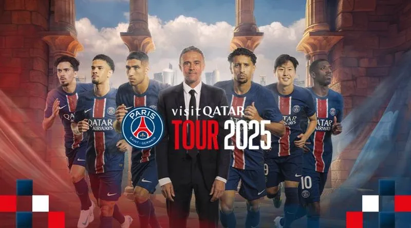 PSG và Qatar tour 2025