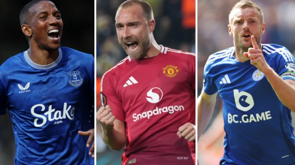 Vardy, Eriksen, Young ... và những "lão tướng" tự do tại Premier League