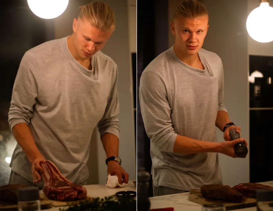 Erling Haaland hé lộ cuộc sống tại gia