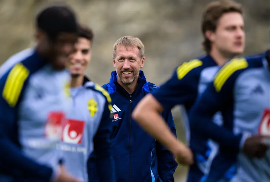 Nhiệm vụ kép của HLV Potter trước trận đầu tiên dẫn dắt Thụy Điển