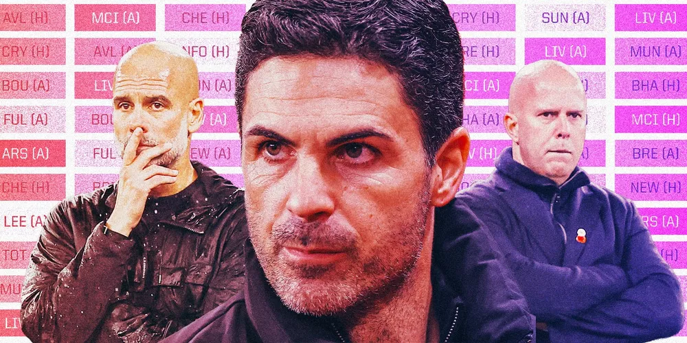 Lịch thi đấu đang ủng hộ Liverpool và Man City