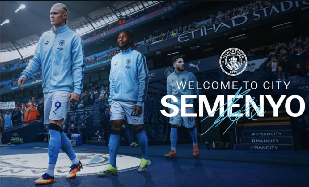 Semenyo là mảnh ghép hoàn hảo cho Man City