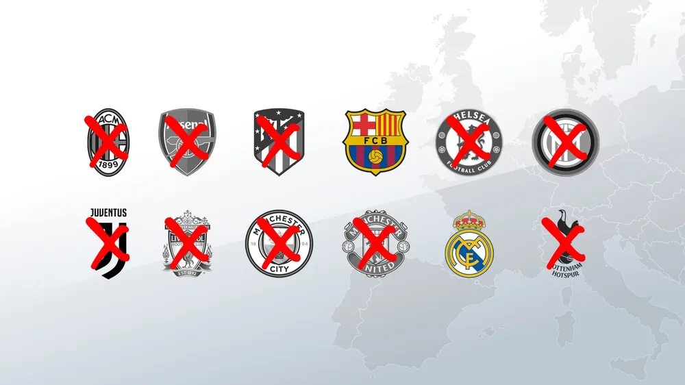 European Super League: Kết thúc một giấc mơ hoang đường