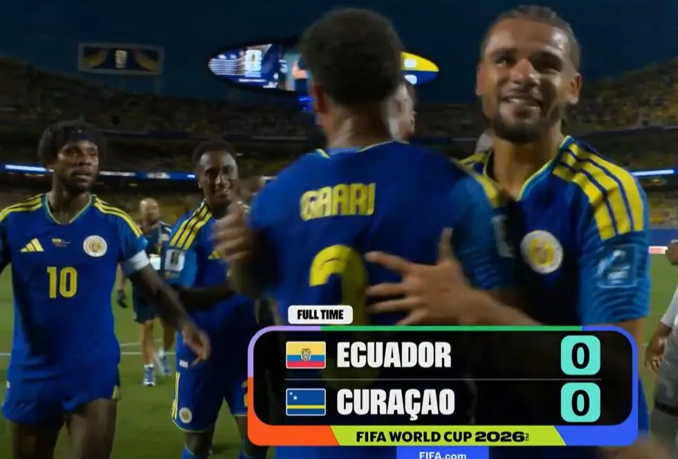 Curacao – Ecuador 0-0: Curacao và khúc ca của những người không bỏ cuộc