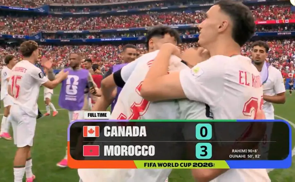 Canada 0-3 Morocco: Đẳng cấp Morocco lên tiếng, chủ nhà bất lực dừng bước