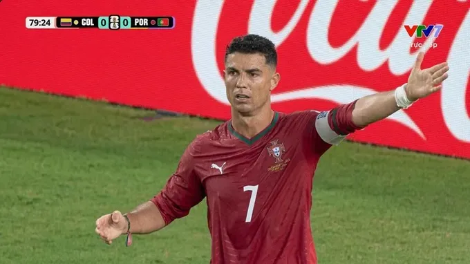 Ronaldo tại World Cup 2026 (ảnh chụp màn hình)