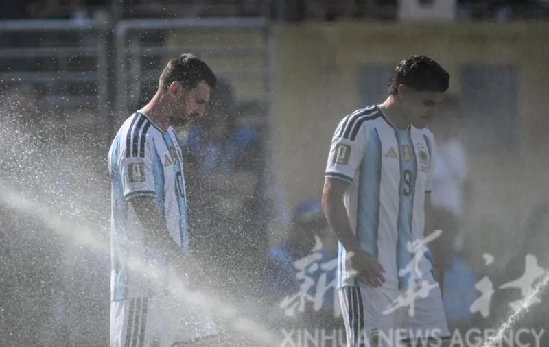 Messi và Alvarez tại World Cup 2026. Ảnh: THX