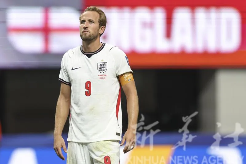Harry Kane lại thua trận cùng tuyển ANh. Ảnh THX