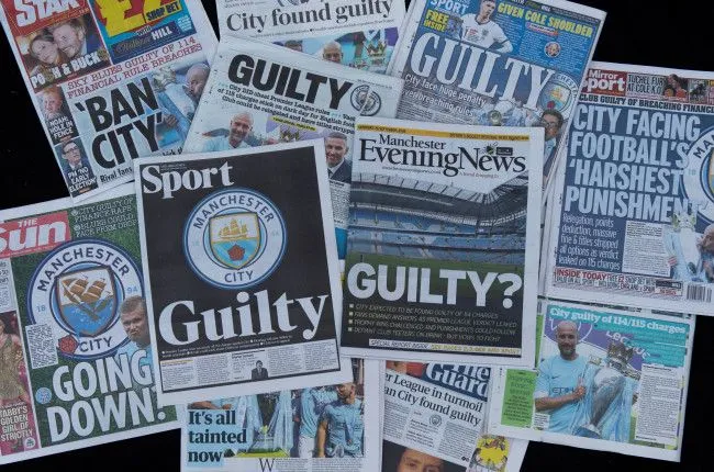 Làn sóng phản ứng trái chiều sau phán quyết lịch sử kết tội Man City