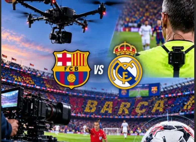 El Clasico nâng tầm công nghệ truyền hình cho bóng đá thời Gen Z