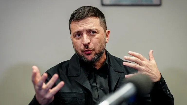 Tổng thống Ukraine Volodymyr Zelensky. Ảnh: EPA