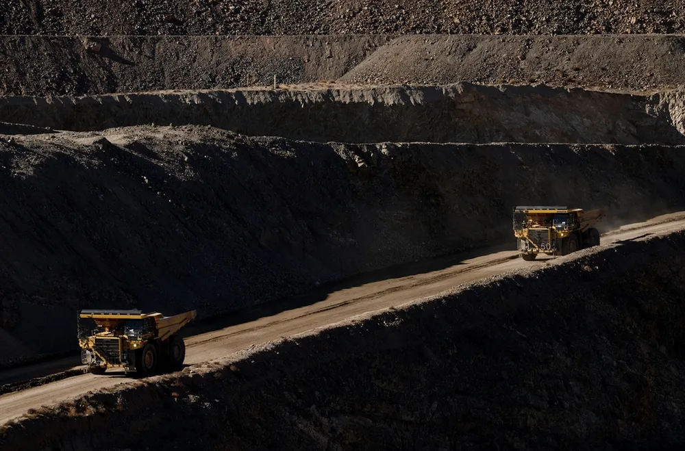 Mỏ đất hiếm Mountain Pass của Mỹ. Ảnh: Politico