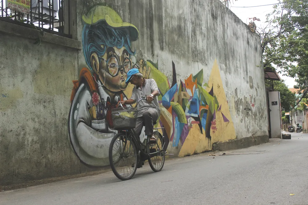 Khi người trẻ... đói sân chơi Graffiti ảnh 13