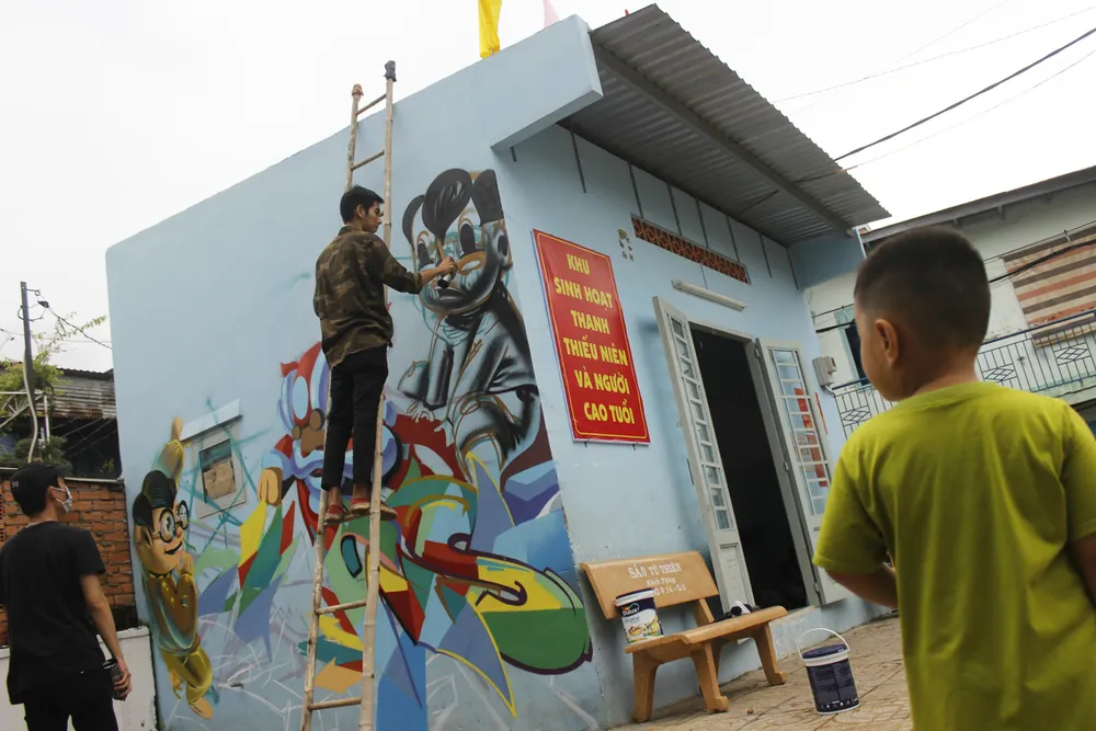 Khi người trẻ... đói sân chơi Graffiti ảnh 10