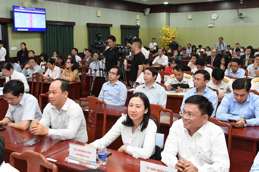 Các đại biểu dự hội nghị. Ảnh: VIỆT DŨNG