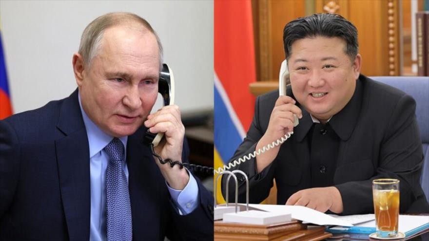 普京同金正恩通电话重申发展合作承诺