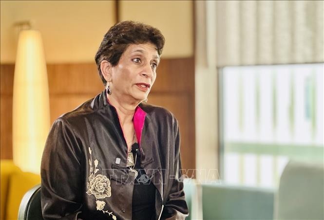 联合国开发计划署（UNDP）助理署长兼亚洲及太平洋区域局局长坎尼·维格纳拉贾。 