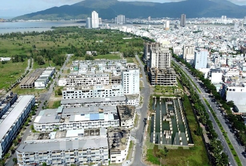 多项大型基建项目使用世行贷款开展。图自越通社 