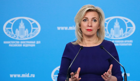 俄罗斯外交部发言人扎哈罗娃。