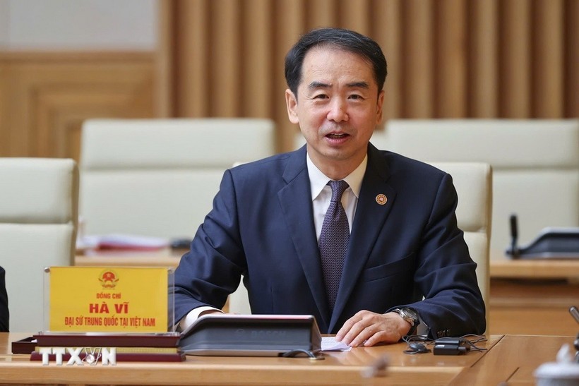 中国驻越南大使何炜。 