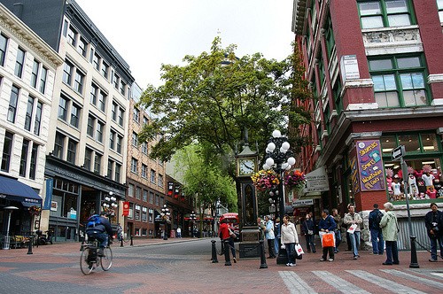  加拿大温哥华。 