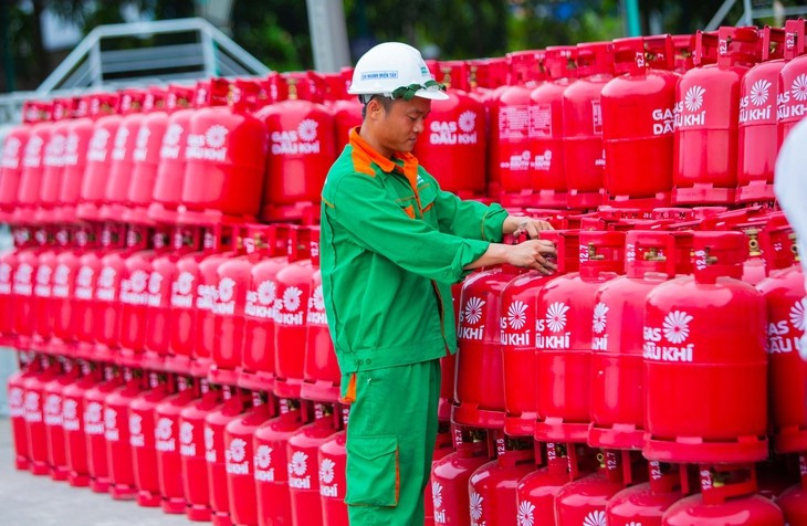  南部地区、特别是胡志明市多家燃气品牌纷纷宣布上调价格。