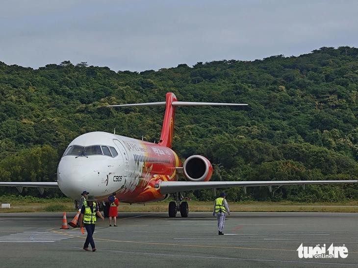 Vietjet 增租10架COMAC飞机。目前，此类飞机正执飞河内、胡志明市-昆仑岛的航线。 