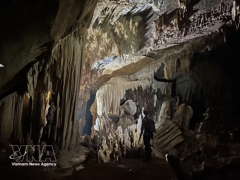 风牙-格邦国家公园新发现的洞穴。 