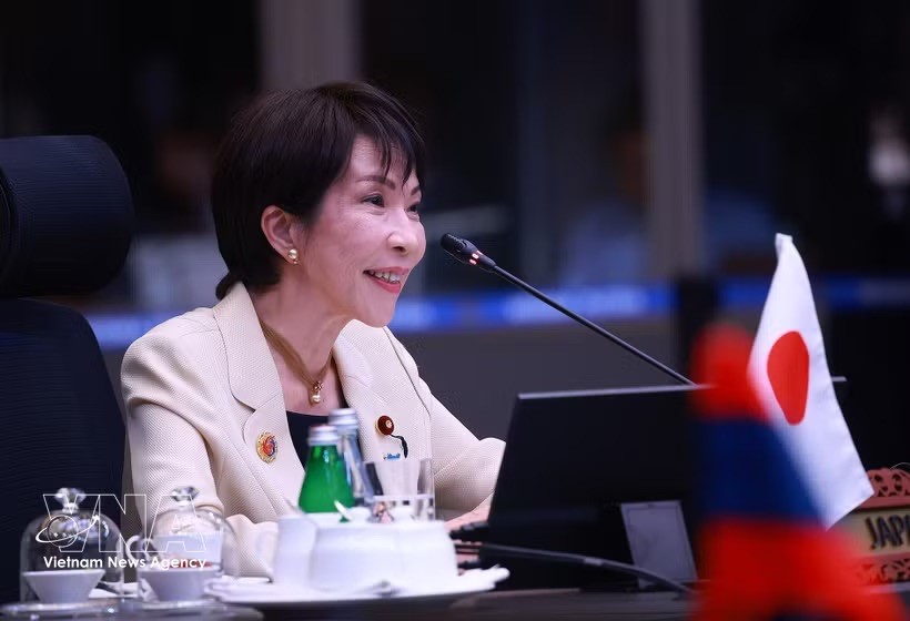 日本首相高市早苗。 