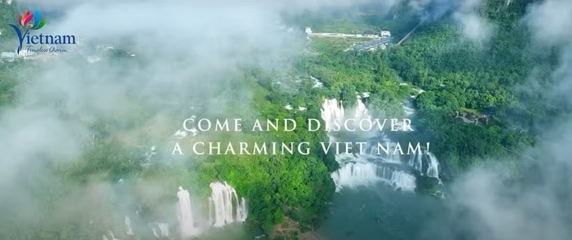 越南联手CNN向全球推广国家旅游目的地形象（屏幕截图）。 