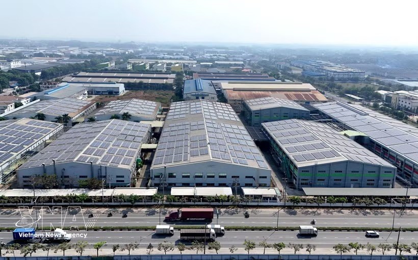 胡志明市VSIP工业园区。