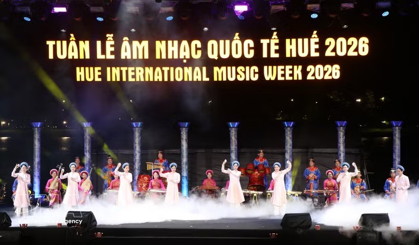 2026年顺化国际音乐周盛大开幕。