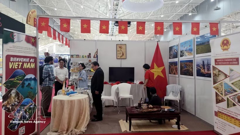 越南的展位。
